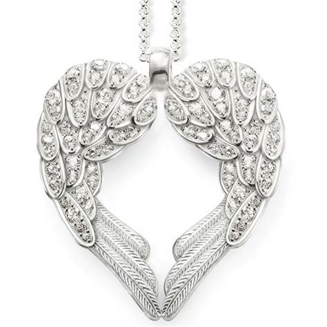 This Sparkling Winged Heart Pendant Is From Thomas Sabo S New Seasonal