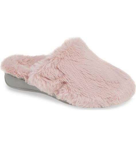 Vionic Womens Indulge Gemma Plush Slippers In Blush Oprahs