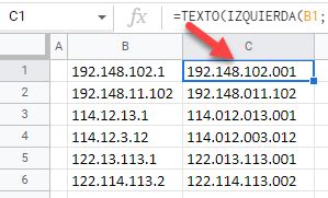 C Mo Ordenar Las Direcciones Ip Excel Y Google Sheets Automate Excel