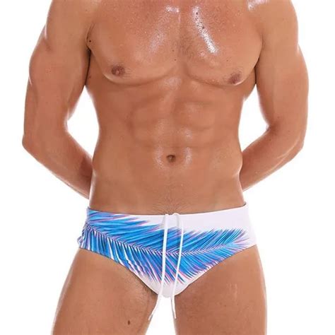 Sexy Push Up Pad Swimwear Mens Swim Briefs Bikini Gay Men Swimsuit