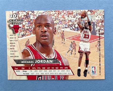 1993 94 Fleer Ultra Basketball Michael Jordan 30 HOF Chicago Bulls EBay