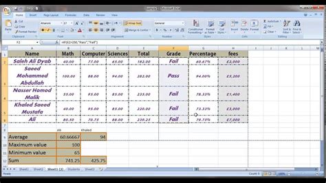 Lesson 17 Formatting Cells Justifying Orientation And Allignment And Copying Format Youtube