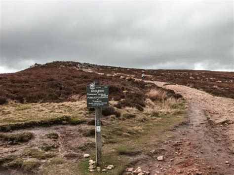 Derwent Edge Walk Guide With Map She Walks In England