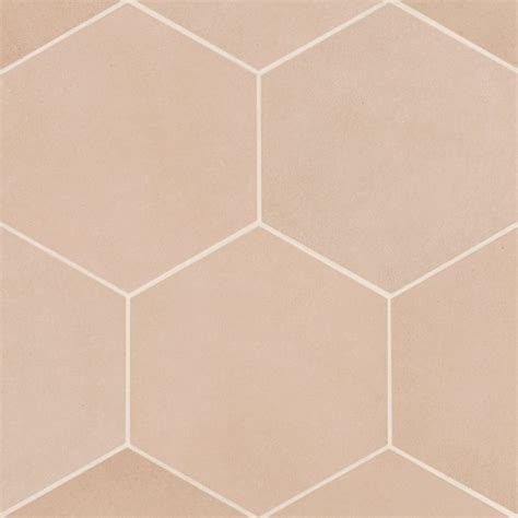 Bedrosians Makoto Pieces Matte Hexagon Porcelain Tile Reviews