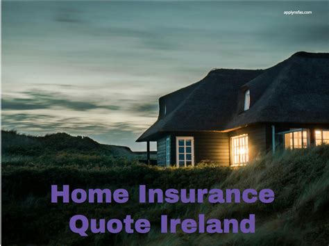 Home Insurance Quote Ireland Nsfas Online Application 2024