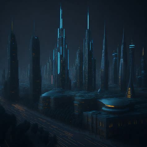 Artstation Sci Fi Futuristic City Moscow