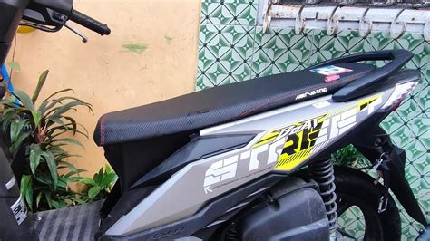 Install Nten Flat Seat Ng Honda Beat Na Thong YouTube