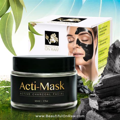 Charcoal Face Mask | Beautiful On Raw