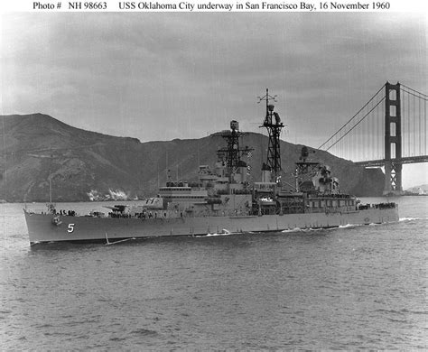 Usn Ships Uss Oklahoma City Clg 5 Later Cg 5 Previously Cl 91