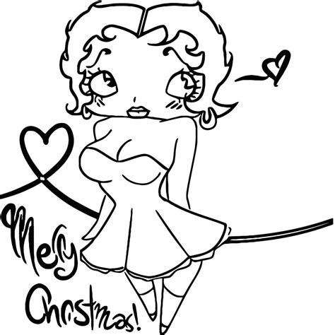 Betty Boop We Coloring Page 213