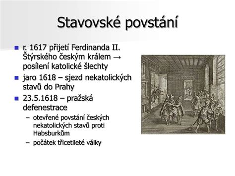 PPT Třicetiletá válka PowerPoint Presentation free download ID 3907260