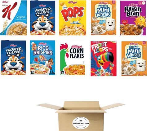 Kelloggs Cereal Jumbo Assortment Pack 327 Oz 30 Mini