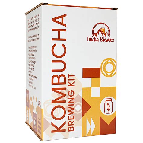 Kombucha Starter Kit Make Kombucha At Home Bucha Brewers