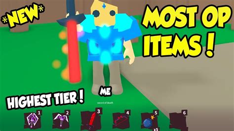 I Crafted The Most Overpowered Items In Tribe Simulator And Beat All