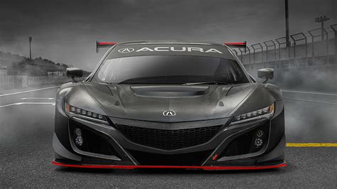 HD Wallpaper Black Car Acura 2019 Acura Nsx Honda Honda Acura Nsx