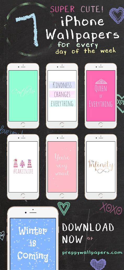 🔥 Download Super Cute Iphone Wallpaper For Every Day Of The Week By