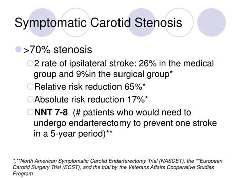 PPT - Carotid Artery Disease PowerPoint Presentation - ID:4057232