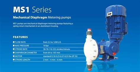 MS1 Seko Flocculant Dosing Pump HAOSH Pump