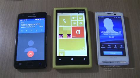 Incoming Call Outgoing Call At The Same Time Nokia Lumia Sony