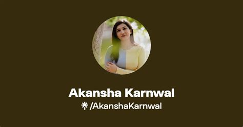 Akansha Karnwal Linktree