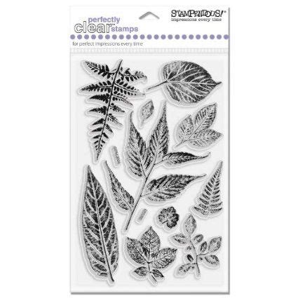 Stampendous SSC023 Perfectly Clear Polymer Stamps Summer Leaves