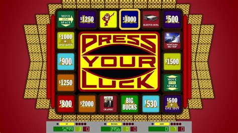 Whammy Press Your Luck Game