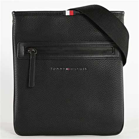 Tommy Hilfiger Sacoche Essential Pu Crossover Noir