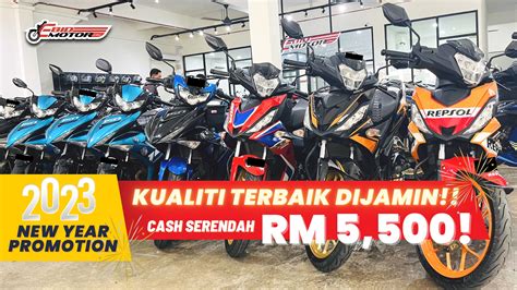 Honda RS150 Yamaha Y15ZR Promosi NEW YEAR Harga Serendah RM 5 500