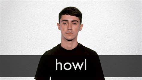 How to pronounce HOWL in British English - YouTube