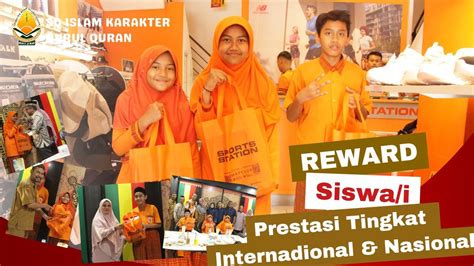 Reward Untuk Siswai Prestasi Tingkat Internasional Nasional Dan