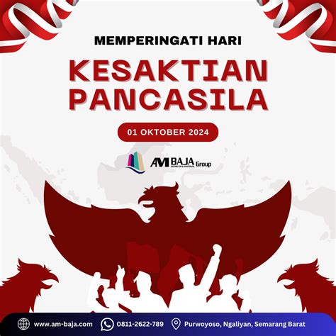 Selamat Memperingati Hari Kesaktian Pancasila Am Baja Group