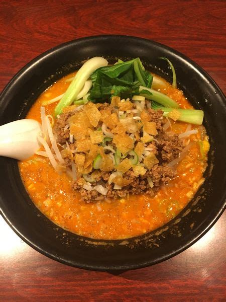 『胡麻担々麺890円・税別』青蓮のレビュー ラーメンデータベース