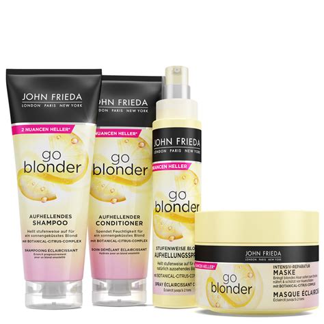 JOHN FRIEDA Sheer Blonde Go Blonder Intensiv Reparatur Maske 250 Ml Baslerbeauty