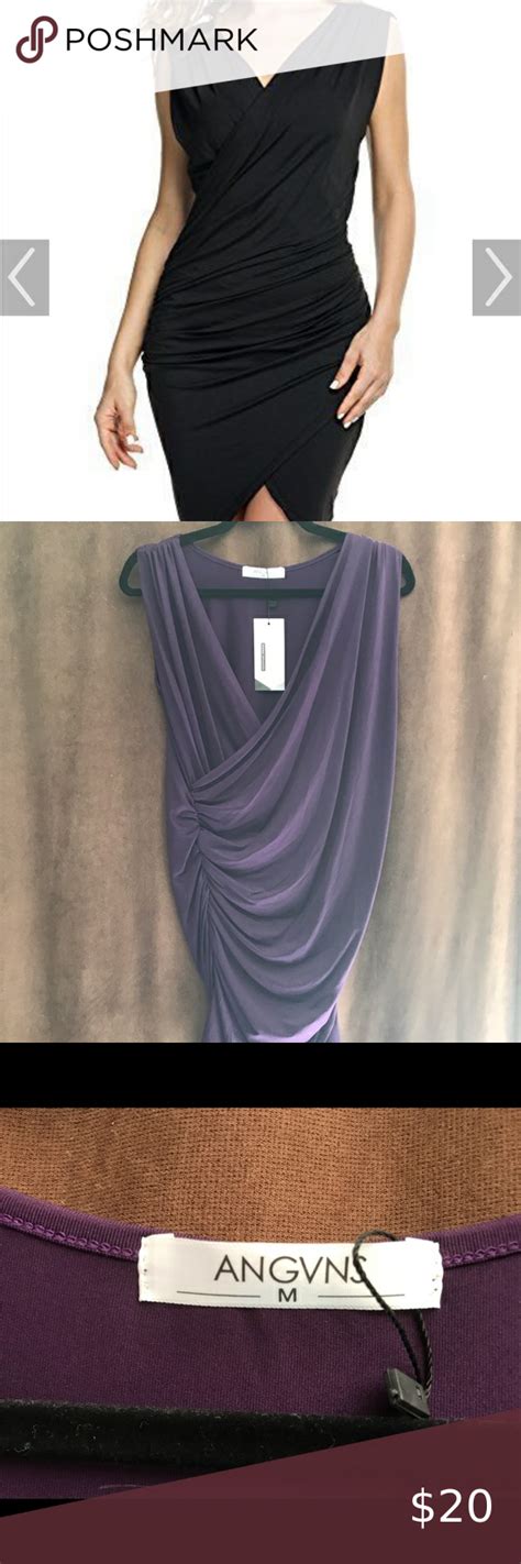 Eggplant Colored Sleeveless Dress In 2020 Clothes Design Fashion