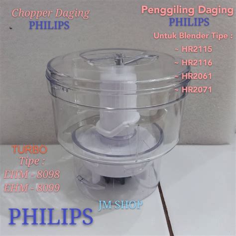 Jual Jual Chopper Philips Penggiling Daging Meat Chopper Alat