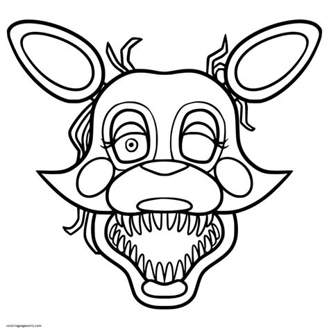 F Naf Fetch Coloring Page Coloring Pages