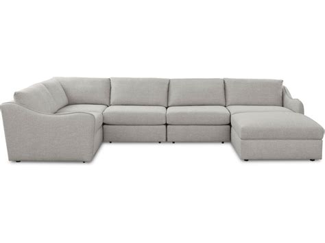 Bassett Furniture Kendall Slope Arm Modular U Shaped Sectional