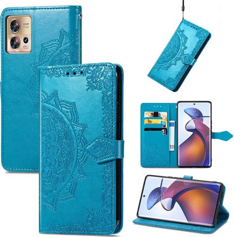 Etui Pokrowiec Sk Rzane Do Motorola Edge Fusion Etui Na Telefon