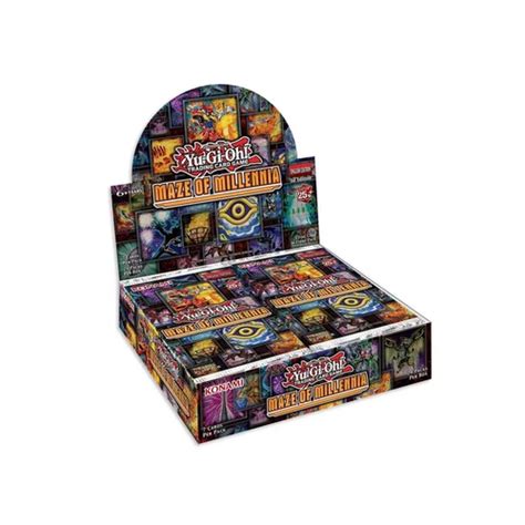 Yugioh Trading Card Game Maze Of Millennia Booster Box Packs