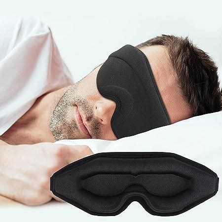 Amazon Sleep Mask For Men Women WM Blackout 3D Contoured Eye Mask