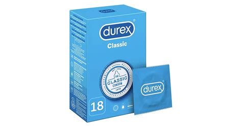 Durex Classic prezerwatywy klasyczne gładkie 18 sztuk ulotka cena i