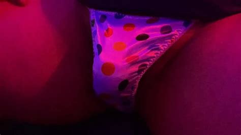 Red White Star Satin Thong Play Panty Bulge Crossdress Gay Porn Feat