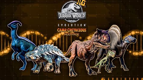 CAMP KREIDEZEIT DINOSAURIER SKIN PACK Jurassic World Evolution