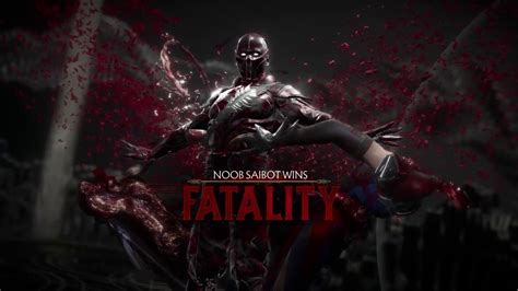 Noob Saibot X Ray Fatal Blow Fatalities Brutalities On Kitana Mk