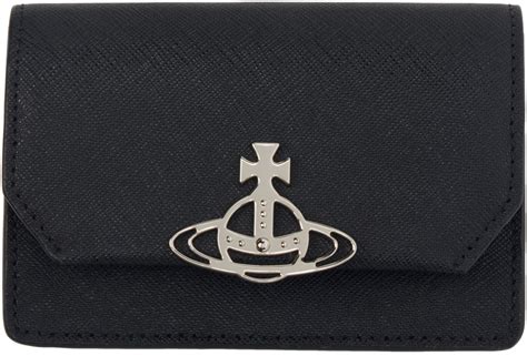 Black Business Card Holder By Vivienne Westwood On Sale