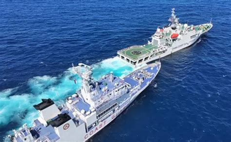 Philippine Coast Guard Accuses Chinese Vessels Of ‘dangerous Manoeuvres