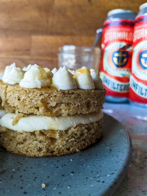 Apple Cider Cake With Cream Cheese Frosting Fox And Feast