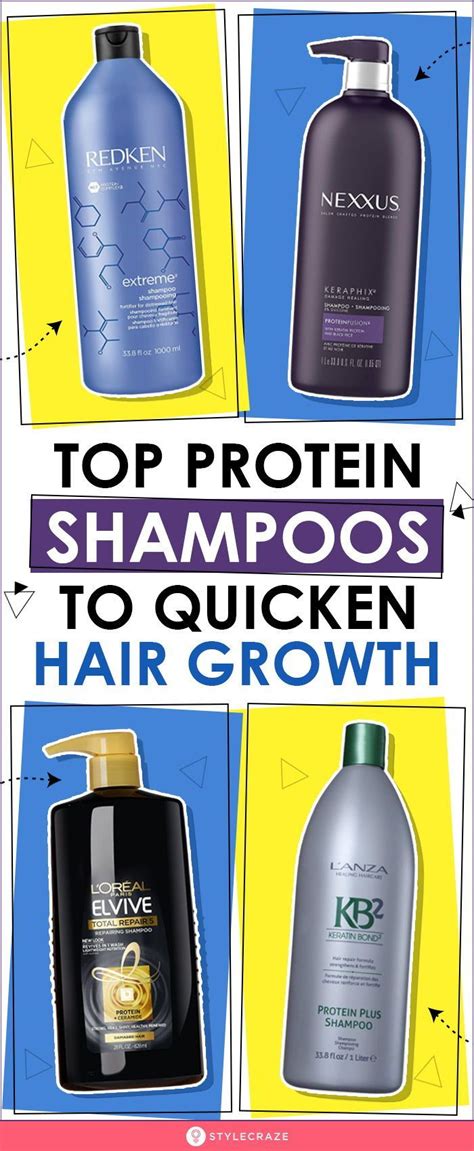 13 Best Protein Shampoos To Quicken Hair Growth Protein Shampoo Hair Growth Best Protein