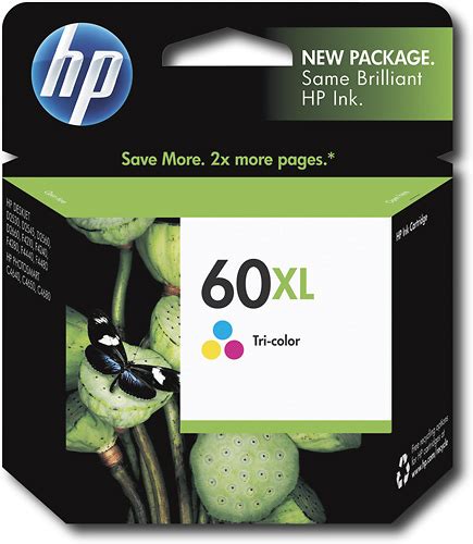 Customer Reviews: HP 60XL High-Yield Ink Cartridge Cyan/Magenta/Yellow ...