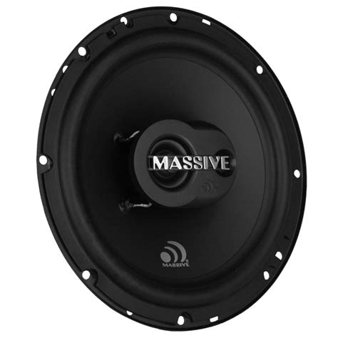 Massive Audio 6 5″ 3 Way Co Axial Speakers Mx65v2 Pair